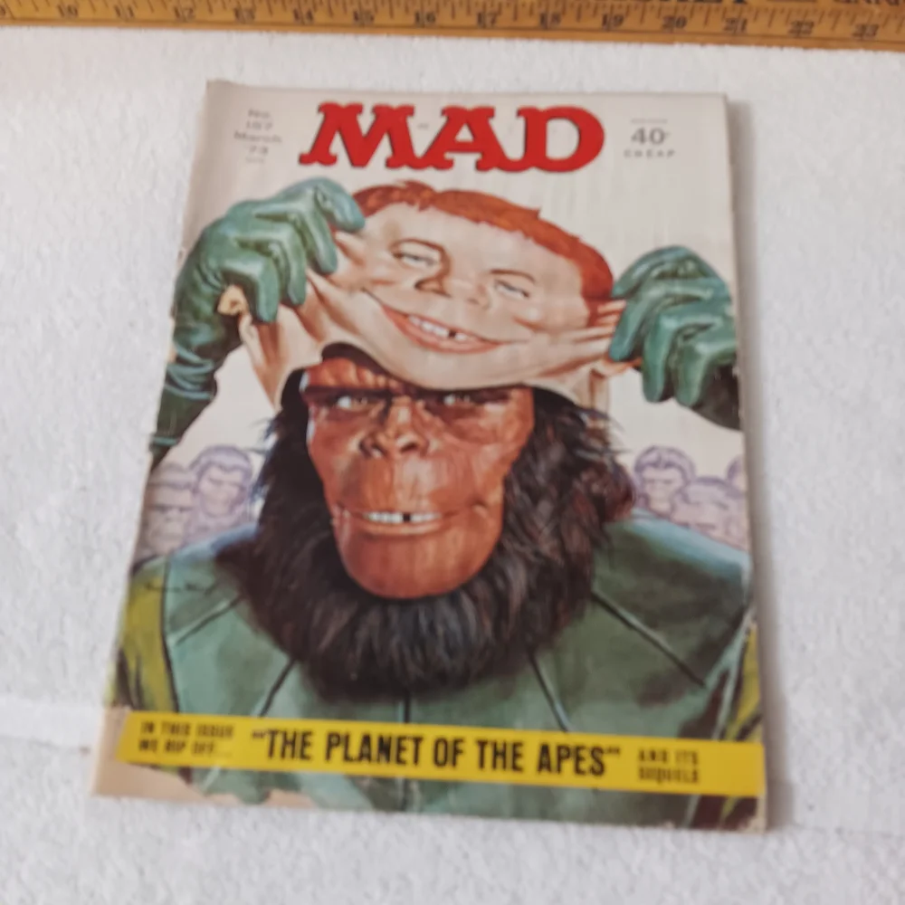 MAD Magazine Issue with Planet of the Apes Cover